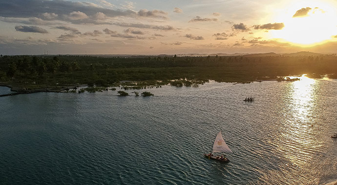 Jangada (Pôr do sol)